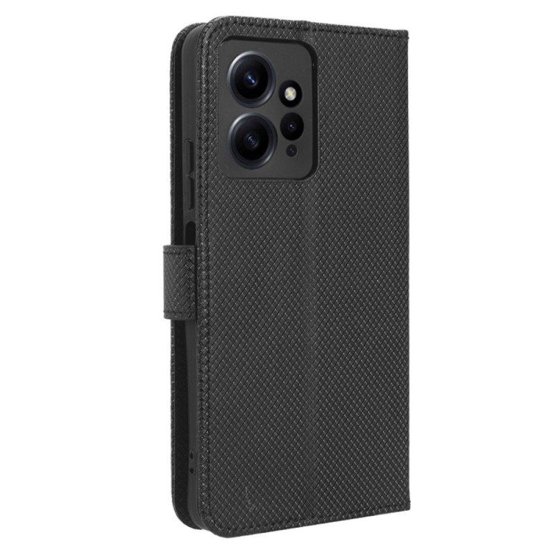 Folio-fodral Xiaomi Redmi Note 12 4G Med Kedjar Snyggt Strappy Konstläder