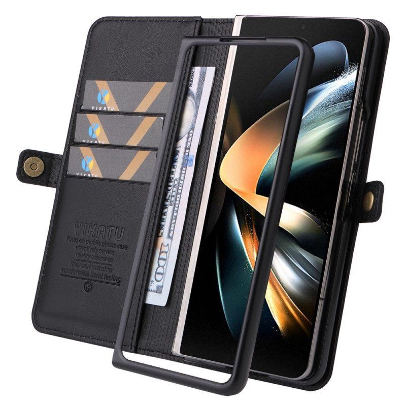 Läderfodral Samsung Galaxy Z Fold 4 Yikatu Yk-001