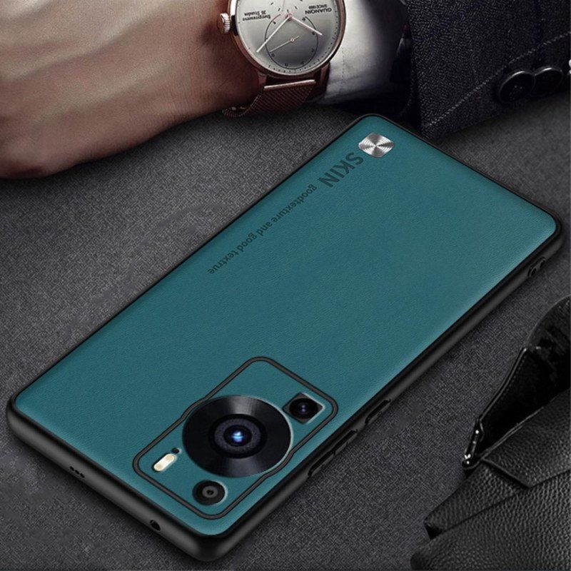 Mobilskal Huawei P60 Pro Faux Leather Skin