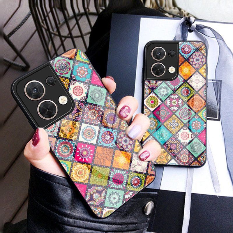 Mobilskal Oppo Reno 8 Patchwork