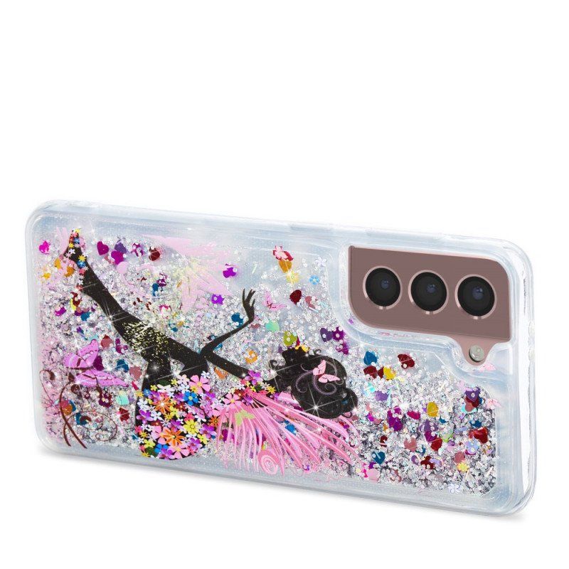 Mobilskal Samsung Galaxy S22 Plus 5G Glitter Fairy