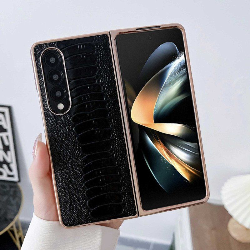 Mobilskal Samsung Galaxy Z Fold 4 Croco Line