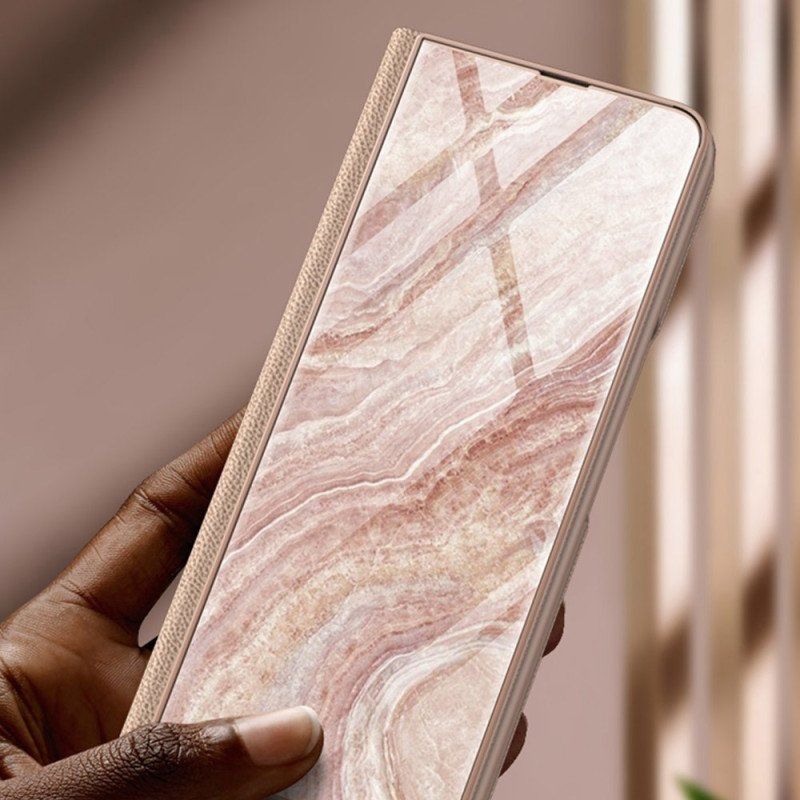 Mobilskal Samsung Galaxy Z Fold 4 Gkk Marble Waves