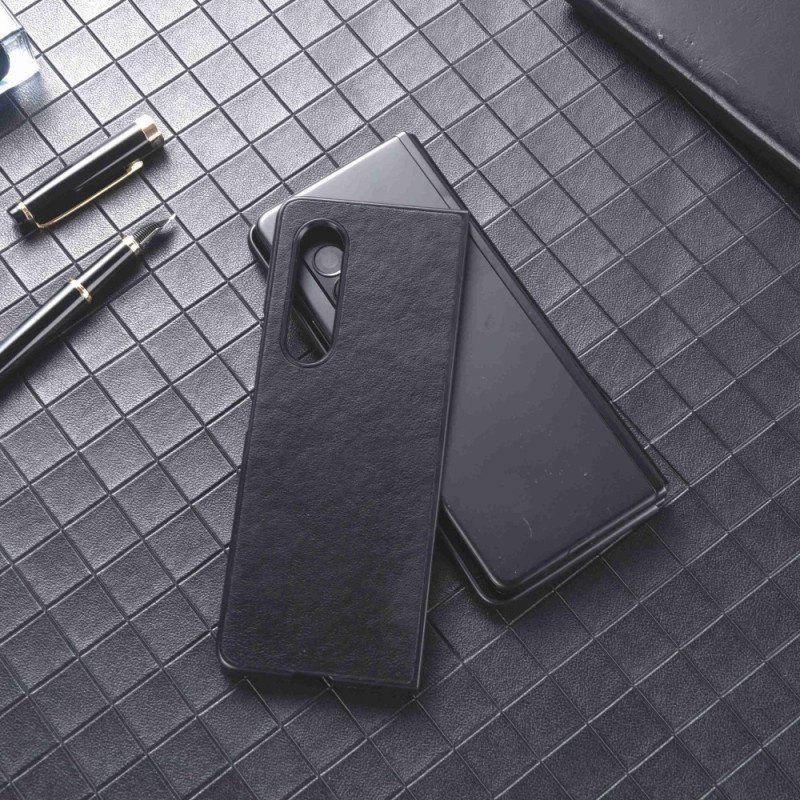 Mobilskal Samsung Galaxy Z Fold 4 Nylonkonsistens I Konstläder