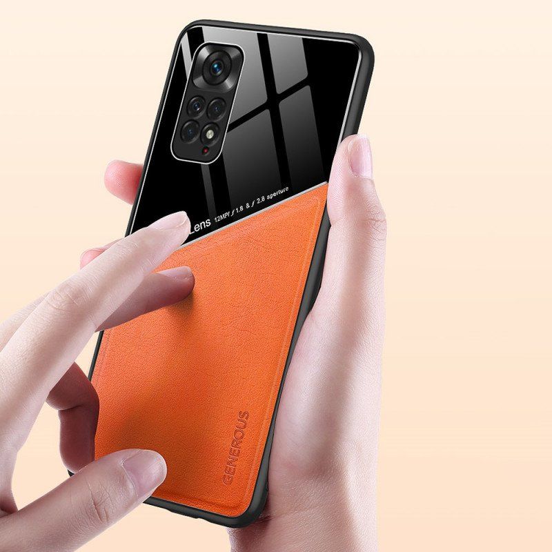 Mobilskal Xiaomi Redmi Note 11 / 11S Magnetisk Lädereffekt