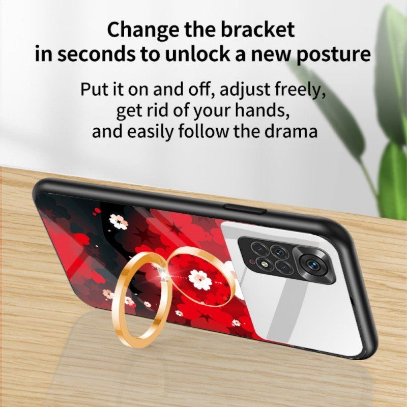 Mobilskal Xiaomi Redmi Note 11 / 11S Spegel Med Roterande Ring