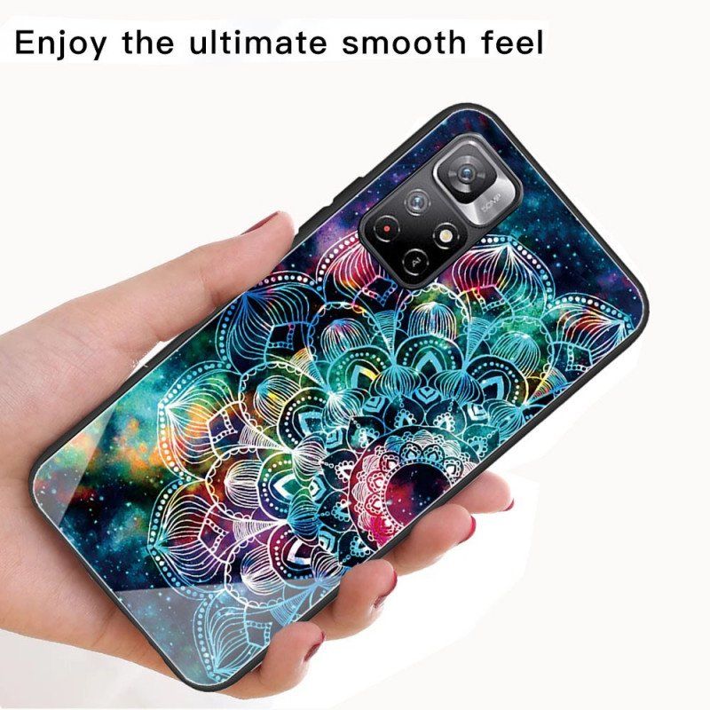 Mobilskal Xiaomi Redmi Note 11 Pro Plus 5G Mandala Härdat Glas