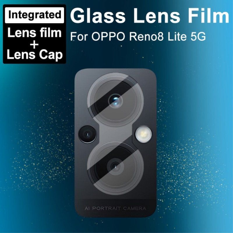 Oppo Reno 8 Lite Härdat Glas Imak Skyddslins