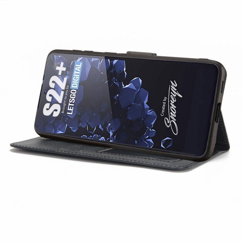 Skal Fodral Samsung Galaxy S22 5G Texturerad Med Avtagbar