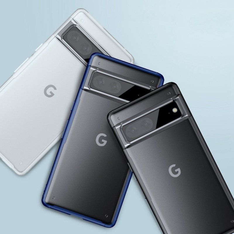 Skal Google Pixel 7 Genomskinliga Silikonkanter