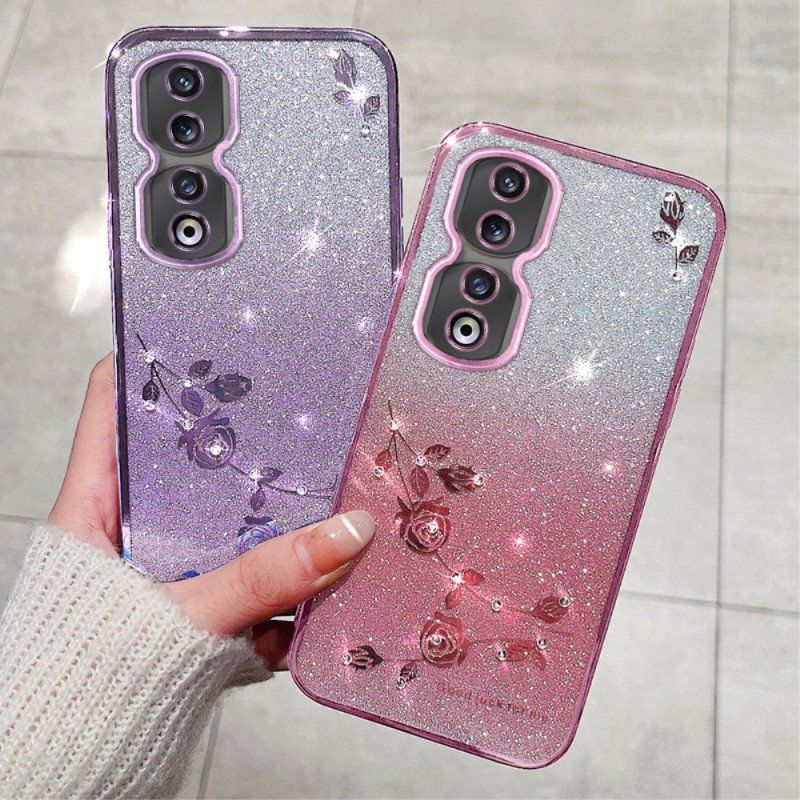 Skal Honor 90 Pro Gradient Color Glitter