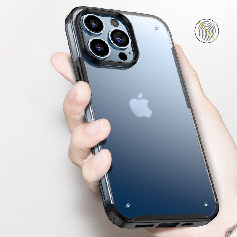 Skal iPhone 14 Pro Max Genomskinliga Silikonkanter