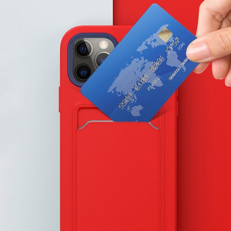 Skal iPhone 14 Pro Tvåfärgad Korthållare