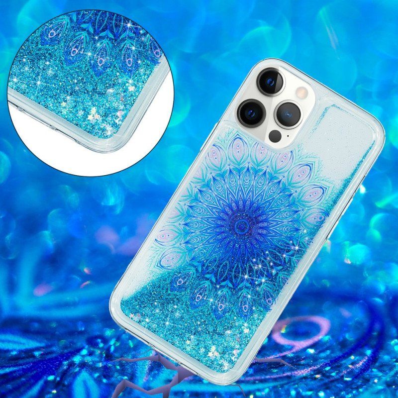 Skal iPhone 15 Pro Max Mandala Glitter