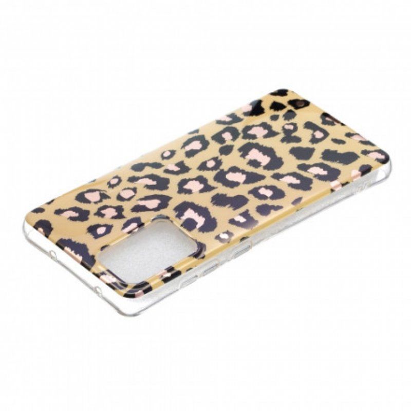 Skal Samsung Galaxy A52 4G / A52 5G / A52s 5G Leopard Stil Marmor