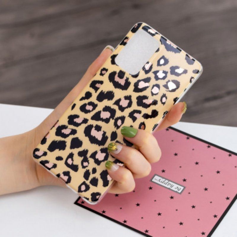 Skal Samsung Galaxy A52 4G / A52 5G / A52s 5G Leopard Stil Marmor