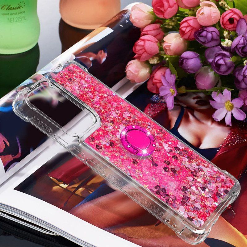 Skal Samsung Galaxy A53 5G Paljetter Med Ring-stöd