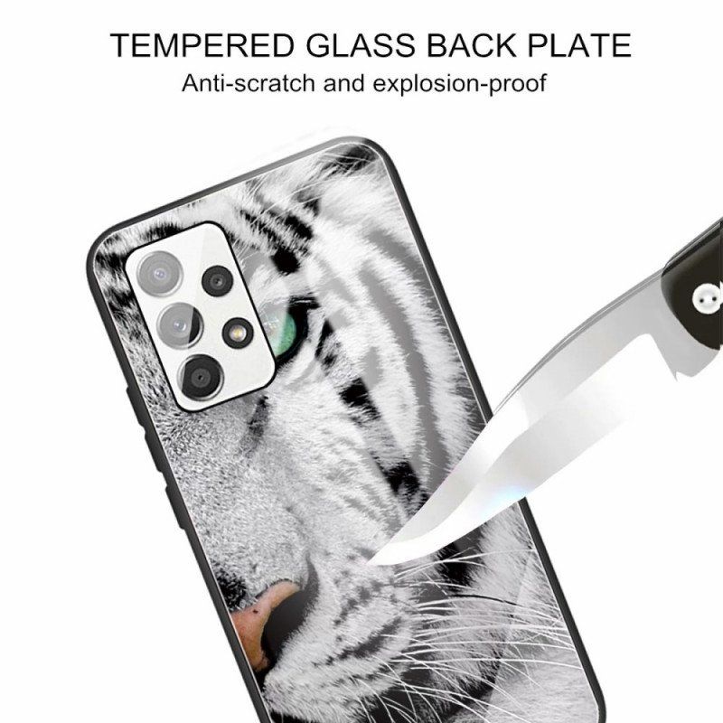 Skal Samsung Galaxy A53 5G Tiger Härdat Glas
