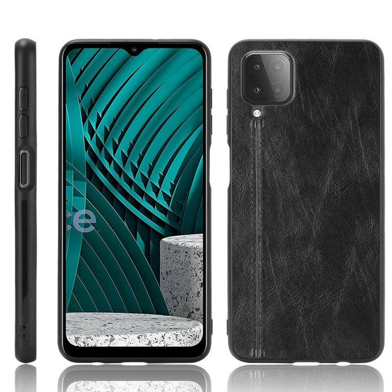 Skal Samsung Galaxy M12 / A12 Couture Lädereffekt