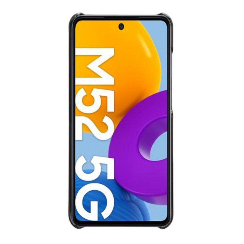 Skal Samsung Galaxy M52 5G Ksq Lädereffekt