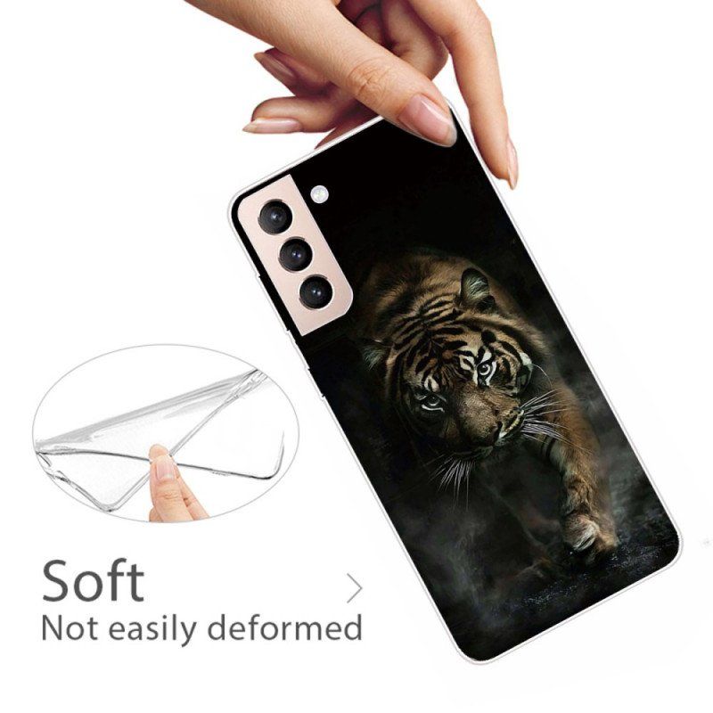 Skal Samsung Galaxy S22 5G Flexibel Tiger