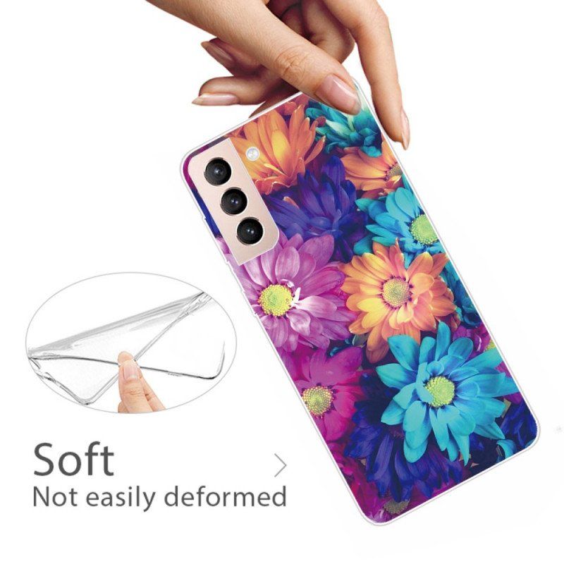 Skal Samsung Galaxy S22 5G Flexibla Blommor