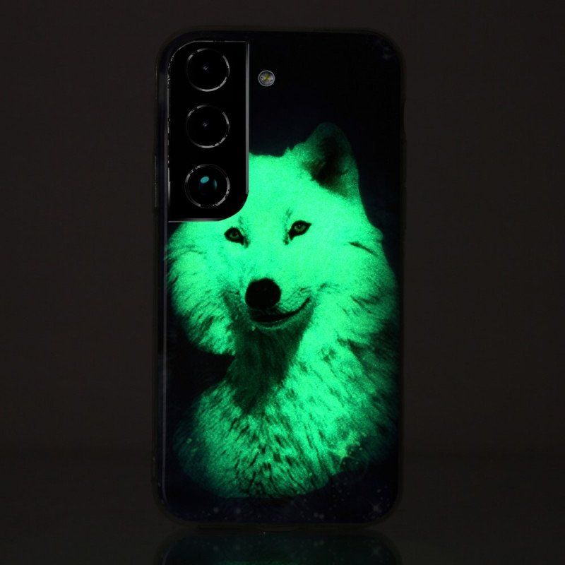 Skal Samsung Galaxy S22 5G Fluorescerande Varg