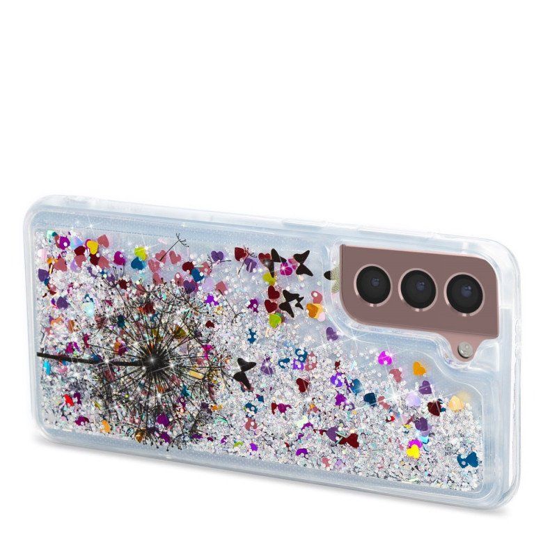 Skal Samsung Galaxy S22 5G Glittermaskrosor