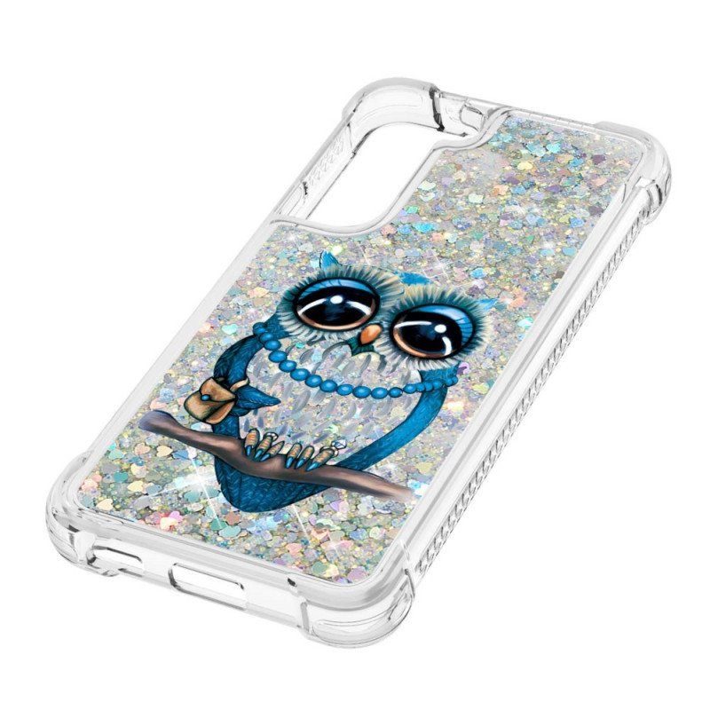 Skal Samsung Galaxy S22 5G Miss Owl Paljetter