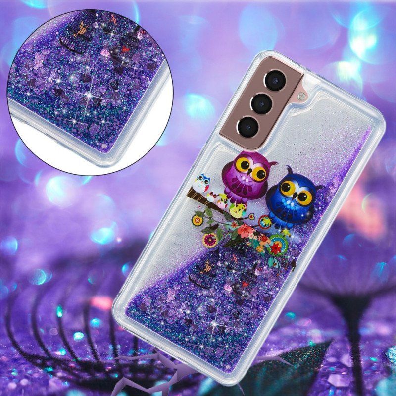 Skal Samsung Galaxy S22 Plus 5G Glitterugglor