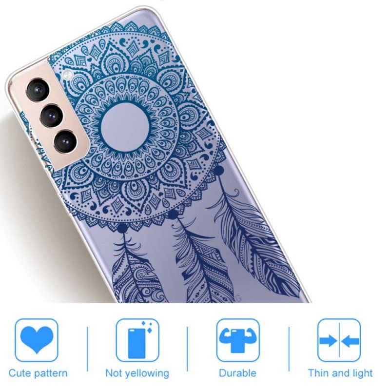 Skal Samsung Galaxy S22 Plus 5G Singelblomma Mandala