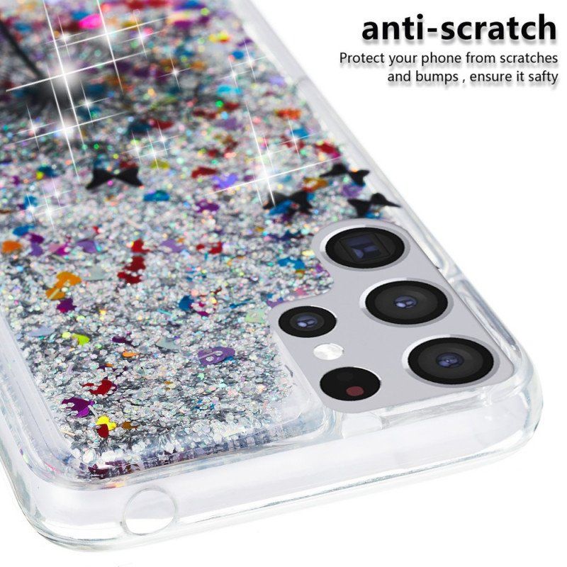 Skal Samsung Galaxy S22 Ultra 5G Glittermaskrosor