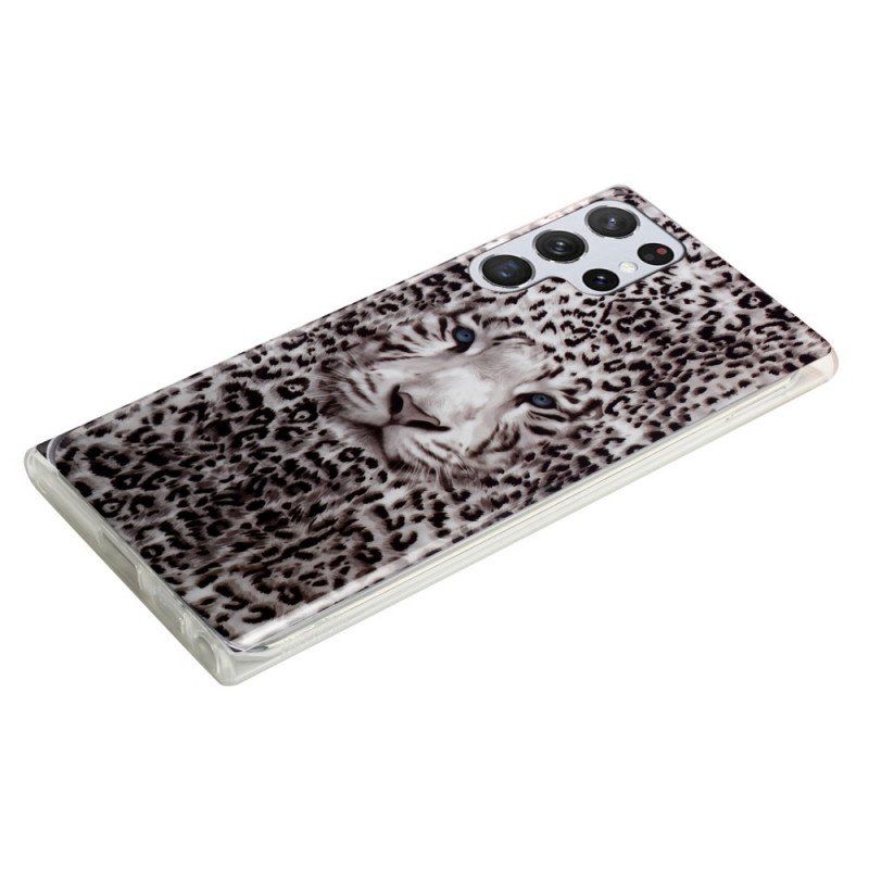 Skal Samsung Galaxy S22 Ultra 5G Leopard Fluorescerande