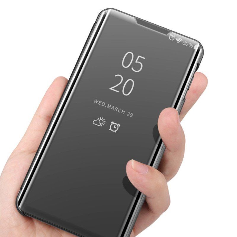 Skal Samsung Galaxy S22 Ultra 5G Spegel Och Konstläder