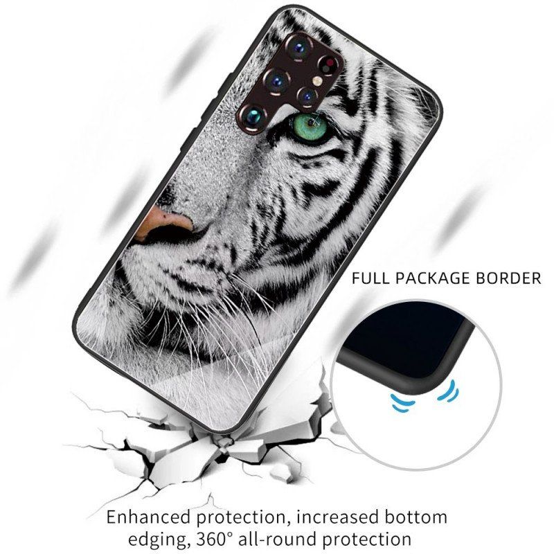 Skal Samsung Galaxy S22 Ultra 5G Tiger Härdat Glas