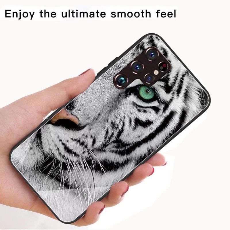 Skal Samsung Galaxy S22 Ultra 5G Tiger Härdat Glas