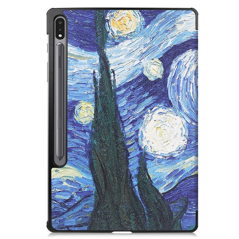 Skal Samsung Galaxy Tab S8 Plus / Tab S7 Plus Förbättrad Van Gogh