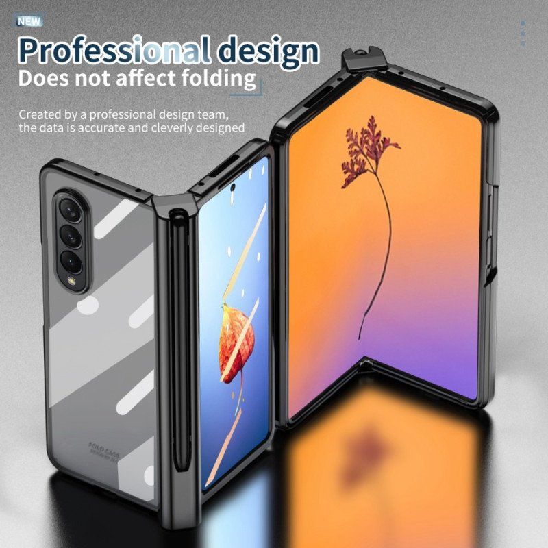 Skal Samsung Galaxy Z Fold 4 Frostat Skal Med Penna