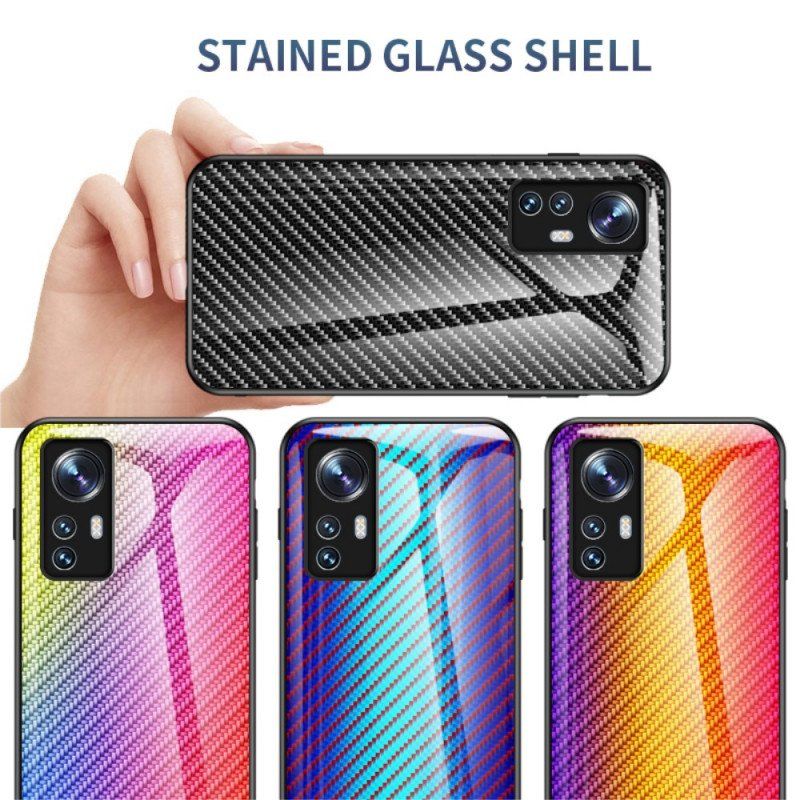 Skal Xiaomi 12 / 12X Kolfiberhärdat Glas