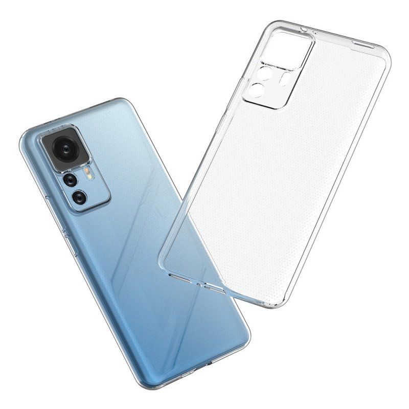 Skal Xiaomi 12T / 12T Pro Transparent Flexibel Silikon