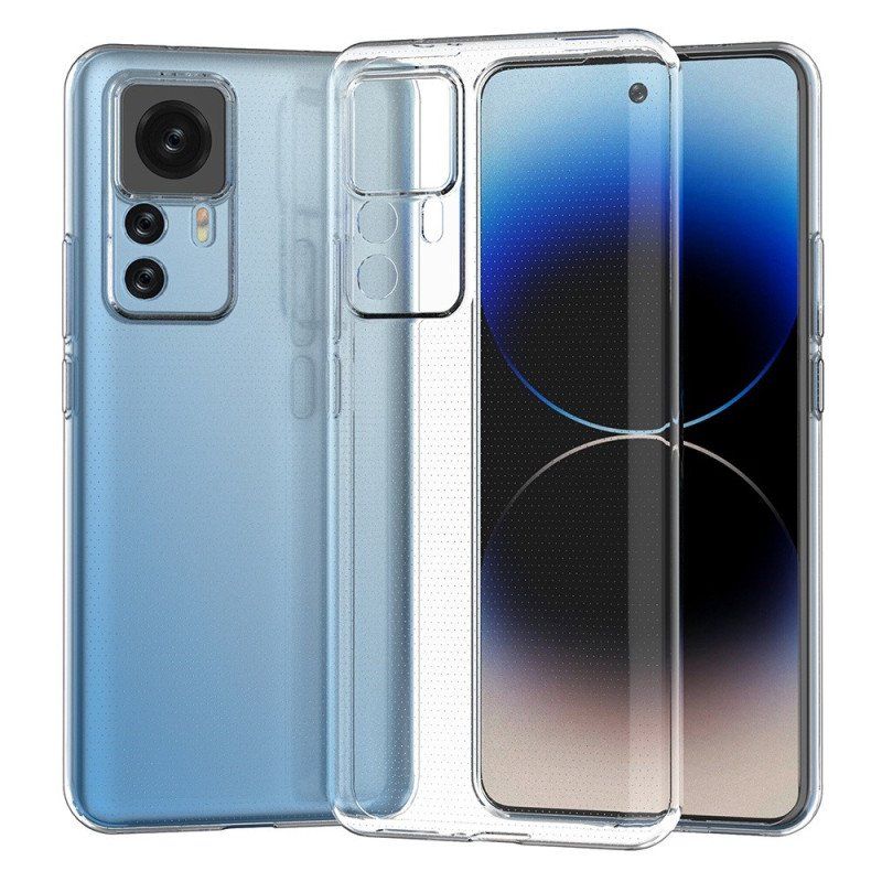 Skal Xiaomi 12T / 12T Pro Transparent Flexibel Silikon