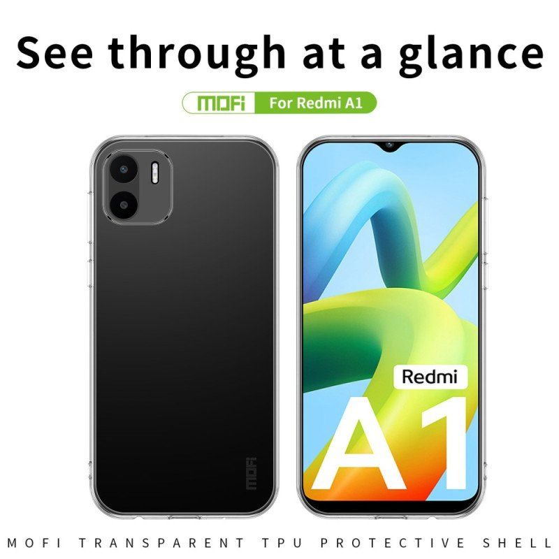 Skal Xiaomi Redmi A1 Transparent Mofi