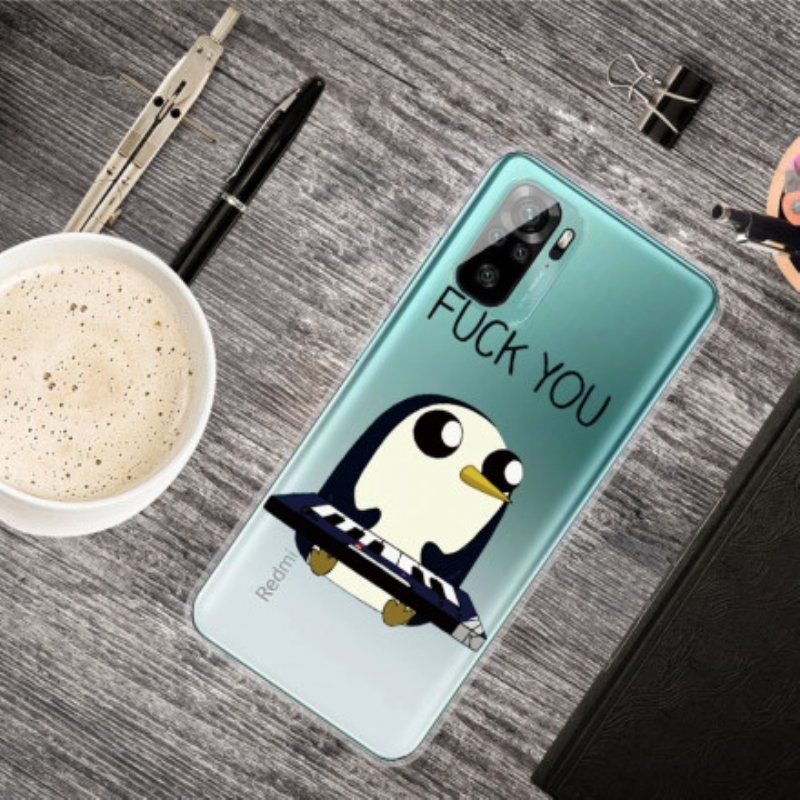 Skal Xiaomi Redmi Note 10 / 10S Penguin Knulla Dig