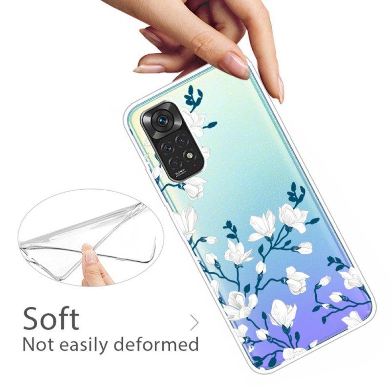 Skal Xiaomi Redmi Note 11 / 11S Vita Blommor