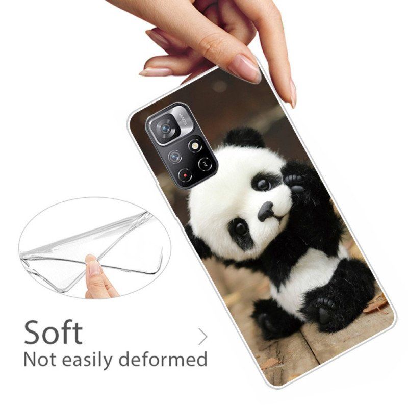 Skal Xiaomi Redmi Note 11 Pro Plus 5G Flexibel Panda