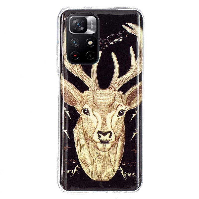 Skal Xiaomi Redmi Note 11 Pro Plus 5G Fluorescerande Majestic Deer