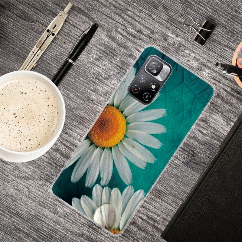 Skal Xiaomi Redmi Note 11 Pro Plus 5G Silikon Daisy