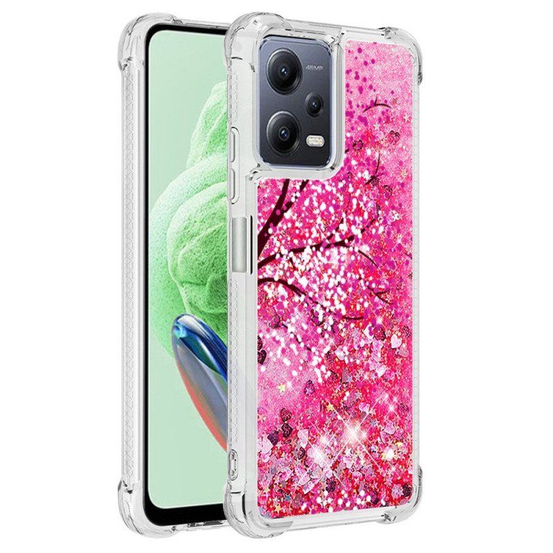 Skal Xiaomi Redmi Note 12 5G Glitterträd