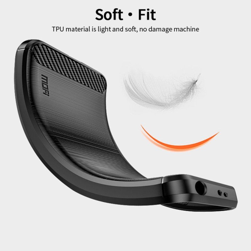 Skal Xiaomi Redmi Note 12 Pro Mofi Borstad Kolfiber