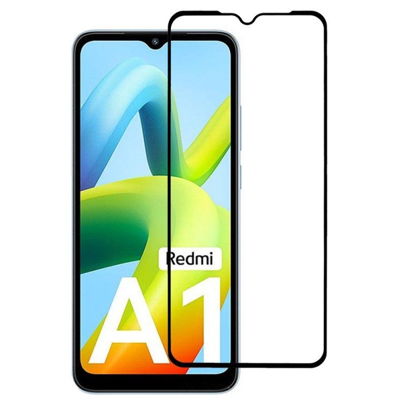 Svart Contour Härdat Glasskydd För Xiaomi Redmi A1